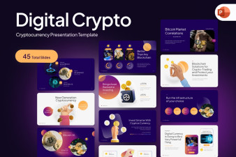 Digital Crypto PowerPoint Template